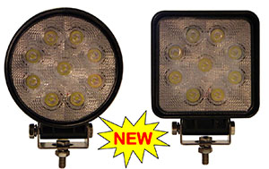LAP279 LAP Work Lamp LED - Square or Round - Fixed or Magnetic LAPS279 or LAPR279